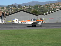 N3040G @ SZP - 1961 Forney F-1A AIRCOUPE, Continental O-200 100 Hp upgrade, landing roll Rwy 04 - by Doug Robertson