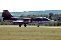 D-8091 @ EGVI - Lockheed F-104G Starfighter [683-8091] RAF Greenham Common~G 01/08/1976. Image taken from a slide. - by Ray Barber