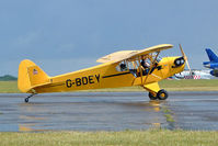 G-BDEY @ EGBP - Piper J-3C-65 Cub [12538] Kemble~G 10/07/2004 - by Ray Barber
