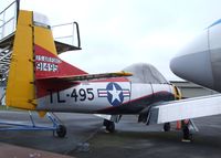 N2800A @ KPAE - North American T-28A Trojan at the Museum of Flight Restoration Center, Everett WA - by Ingo Warnecke
