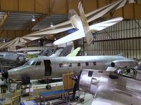 N329J - Lockheed CL-329 JetStar prototype (two-engined) being restored at the Museum of Flight Restoration Center, Everett WA