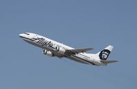 N799AS @ KLAX - Boeing 737-400 - by Mark Pasqualino