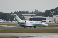 N15PG @ KSRQ - Cessna Citaton III (N15PG) arrives at Sarasota-Bradenton International Airport - by jwdonten