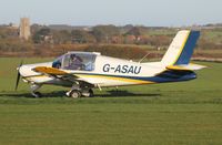 G-ASAU @ X3CX - About to depart from Northrepps. - by Graham Reeve