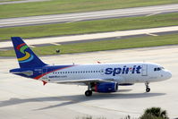 N533NK @ KTPA - Spirit Flight 812 (N533NK) arrives at Tampa International Airport following a flight from Dallas/Fort Worth International Airport - by Jim Donten
