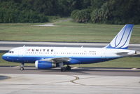 N841UA @ KTPA - United Flight 380 (N841UA) arrives at Tampa International Airport following a flight from Houston/Bush Intercontinental Airport - by Jim Donten