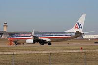 N959AN @ DFW - At DFW Airport - Parked on the taxiway during Superstorm Sandy - by Zane Adams