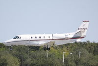 N599QS @ KSRQ - Cessna Citation Excel (N599QS) arrives at Sarasota-Bradenton International Airport following a flight from Chicago Executive Airport - by Jim Donten