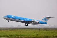 PH-WXA @ EHAM - KLM Fokker - by Jan Lefers
