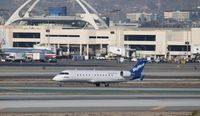 N413SW @ KLAX - CL-600-2B19 - by Mark Pasqualino