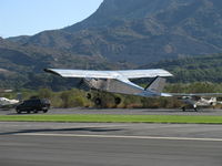 N110PT @ SZP - 2010 Canadian Light Aircraft BUSH CADDY LSA R80, Rotax 80 Hp, takeoff climb Rwy 04 - by Doug Robertson