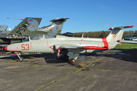 66654 @ X3BR - 053 (53 RED), Aero L-29M, c/n: 395189 at Bruntingthorpe - by Terry Fletcher
