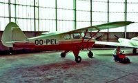 OO-PEL @ EBGB - Piper PA-22-150 Tri-Pacer [22-4212] Grimbergen~OO 13/08/1977. Image taken from a slide. - by Ray Barber