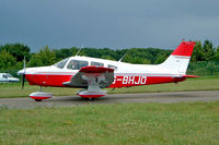 G-BHJO @ EGBP - Piper PA-28-161 Warrior II [28-7816213] Kemble~G 11/07/2004. Seen taxiing out for departure. - by Ray Barber