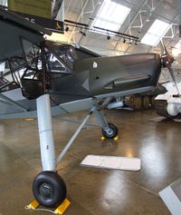N436FS @ KPAE - Fieseler Fi 156C-2 Storch at the Flying Heritage Collection, Everett WA