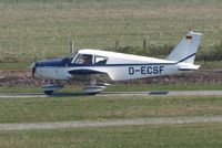 D-ECSF @ EDWG - Taxi to parking at EDWG (Wangerooge) - by Volker Leissing