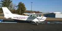 N12509 @ KLXL - Cessna 172M Skyhawk on the line in Little Falls, MN. - by Kreg Anderson