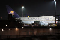 HZ-AIF @ LOWW - Saudi Arabian Airlines Boeing 747SP - by Thomas Ranner