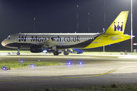 G-OOAR @ EGSH - Fresh out of spray in Monarch Airlines C/S. ( To become G-OZBY) - by Matt Varley