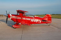 N148TA @ KTNU - Pitts S-2C
Recovered and repainted by Aviat Inc. - by Kenneth Kirk