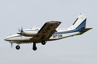 G-BPON @ EGBJ - Piper PA-34-200T Seneca II [34-7570040] Staverton~G 19/03/2010 - by Ray Barber