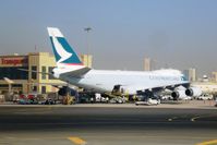 B-HUE @ DXB - Cathay Pacific Cargo - by Jean M Braun