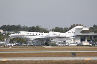N253CX @ KSRQ - Cessna Citation X (N253CX) arrives at Sarasota-Bradenton International Airport following a flight from Eppley Airfield - by Jim Donten