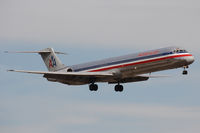 N436AA @ DFW - American Airlines landing at DFW Airport - by Zane Adams