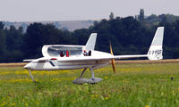 F-PYSF @ LFLV - Rutan Long-Ez [1433] Vichy~F 08/07/2006 - by Ray Barber