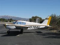 N5784U @ SZP - 1970 Piper PA-28-140 CHEROKEE, Lycoming O-320-E2A 150 Hp - by Doug Robertson