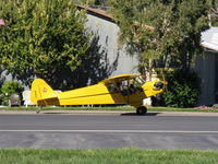 N4C @ SZP - 1947 Piper J3C-65 CUB, Continental A&C65 65 Hp, taxi - by Doug Robertson