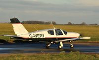 G-WERY @ EGSH - About to depart after a very short visit. - by keithnewsome
