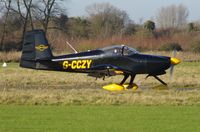 G-CCZY @ EGSV - Just landed. - by Graham Reeve