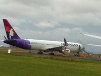 N580HA @ NZAA - PArt of agreement for new flights appears to be NZ maintenance of Hawaiian AL aircraft?? - by magnaman