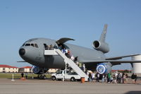 87-0120 @ KMCF - KC-10A Extender (87-0120) from the 305th/514th Air Mobility Wing at McGuire Air Force Base sits on display at MacDill Air Fest - by Jim Donten