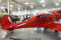 N35JM @ KPAE - Beechcraft D17S Staggerwing (marked as NC67738) at the Historic Flight Foundation, Everett WA