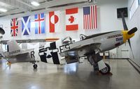 N5087F @ KPAE - North American P-51B Mustang at the Historic Flight Foundation, Everett WA - by Ingo Warnecke