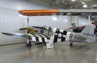 N5087F @ KPAE - North American P-51B Mustang at the Historic Flight Foundation, Everett WA
