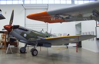N633VS @ KPAE - Supermarine Spitfire IX at the Historic Flight Foundation, Everett WA