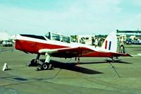 WZ877 @ EGUD - DHC-1 Chipmunk T.10 [C1/0915] RAF Abingdon~G 15/09/1979. Image taken from a slide. - by Ray Barber