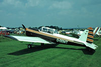 G-BBMT @ EGTH - DHC-1 Chipmunk [C1/0712] Old Warden~G 11/07/1982. Image taken from a slide. - by Ray Barber