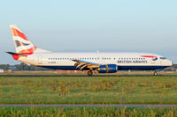 G-DOCZ @ EHAM - British Airways G-DOCZ rollout after arrival at AMS - by Thomas M. Spitzner