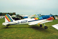 G-AOZP @ EGTC - DHC-1 Chipmunk 22A [C1/0183] Cranfield~G  01/07/1995 - by Ray Barber