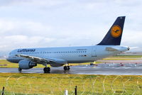 D-AIZE @ EGCC - Lufthansa - by Chris Hall