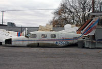 N7500L @ KLHV - Grounded ... literally, at the William T. Piper Airport and hangar. - by Daniel L. Berek
