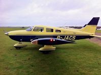 G-JACS @ EGMA - At Fowlmere - by Mike Hannaford