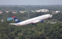 N420US @ TPA - US Airways 737-400 - by Florida Metal