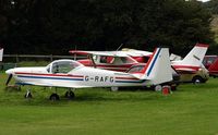 G-RAFG @ EGHP - Once a trustee of, BBC Club in January 1995 until September 1997 and currently in private hands since July 2010. - by Clive Glaister