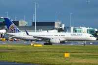 N17122 @ EGCC - United Airlines - by Chris Hall