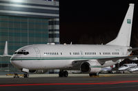 HZ-102 @ LOWW - Saudi Arabian Government Boeing 737 - by Thomas Ranner